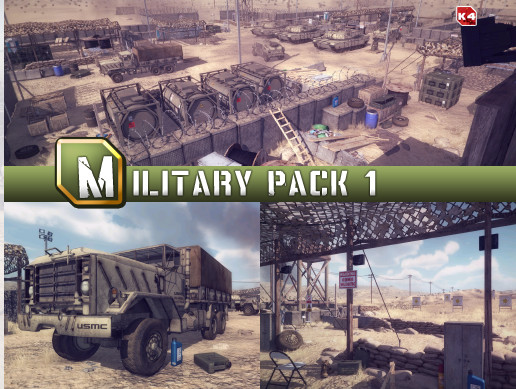 Unity Military Base Military Pack Part1 | 3D Environments | Unity Asset Store