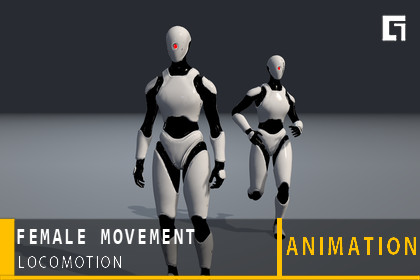 Female Movement – Motion Capture Animation Pack
