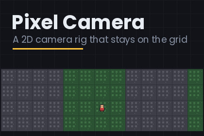 Pixel Camera - 2D rig that stays on the grid