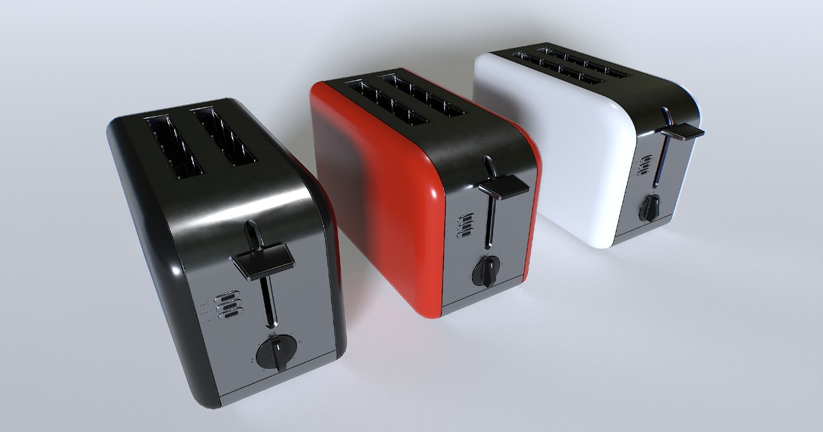 Toaster Keyboard Toaster set 1 | 3D Props | Unity Asset Store