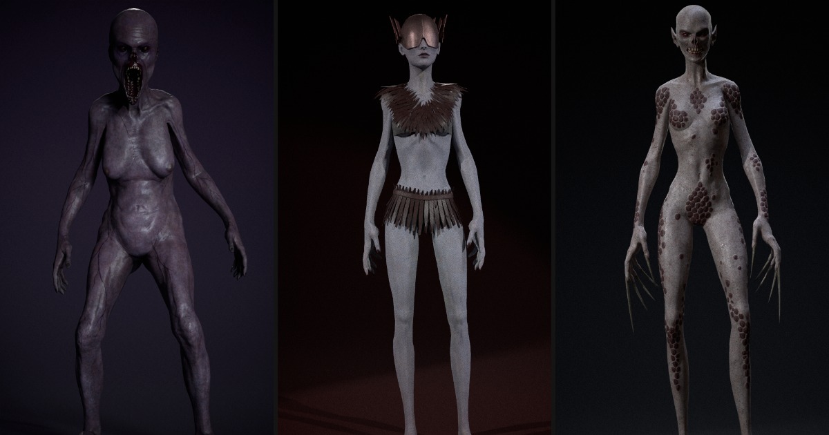 Ghoul Squad 2 | 3D Creatures | Unity Asset Store