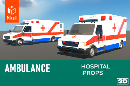 Ambulance - hospital props