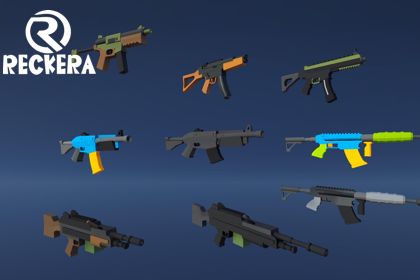 Lowpoly Weapons Pack 01