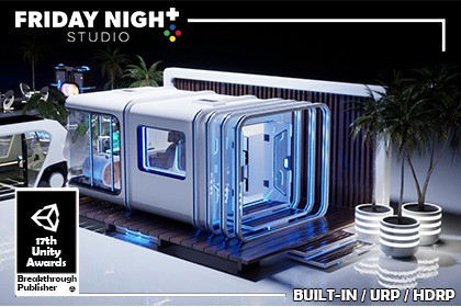 Futuristic Cabin Pod – Sci-Fi tiny home