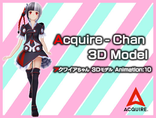 Unity Chan Chibi Acquire-Chan 3D Model | 3D 캐릭터 | Unity Asset Store