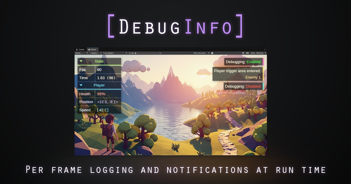 DebugInfo | Utilities Tools | Unity Asset Store
