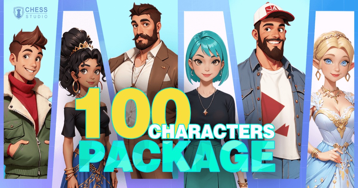 Stylized Characters Package | 2D Characters | Unity Asset Store