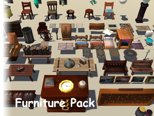 Furniture Using Unity Furniture Pack | 3D | Unity Asset Store