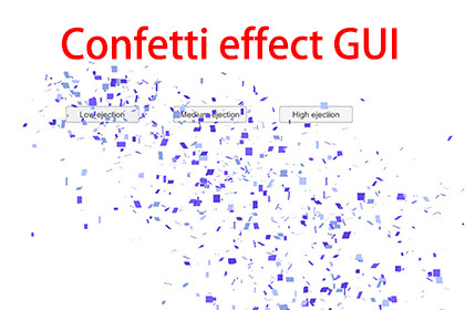 Confetti effect GUI By maything