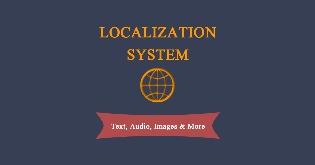 Localization System | Localization | Unity Asset Store