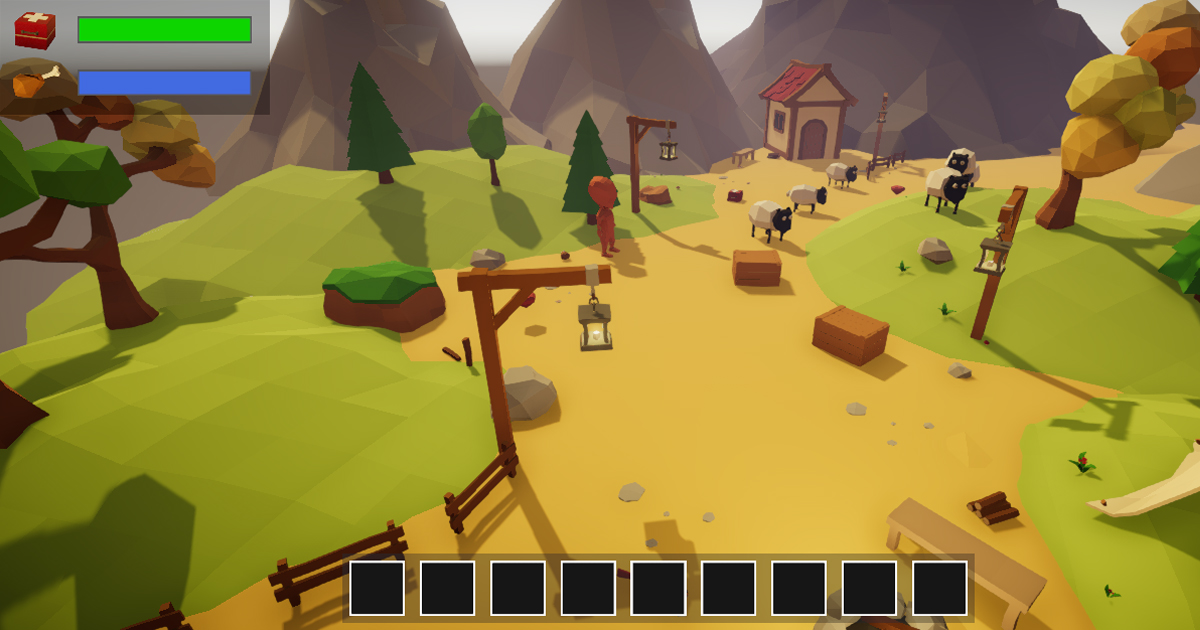 Loow Poly Unity Low Poly Game Kit - PRO | Packs | Unity Asset Store