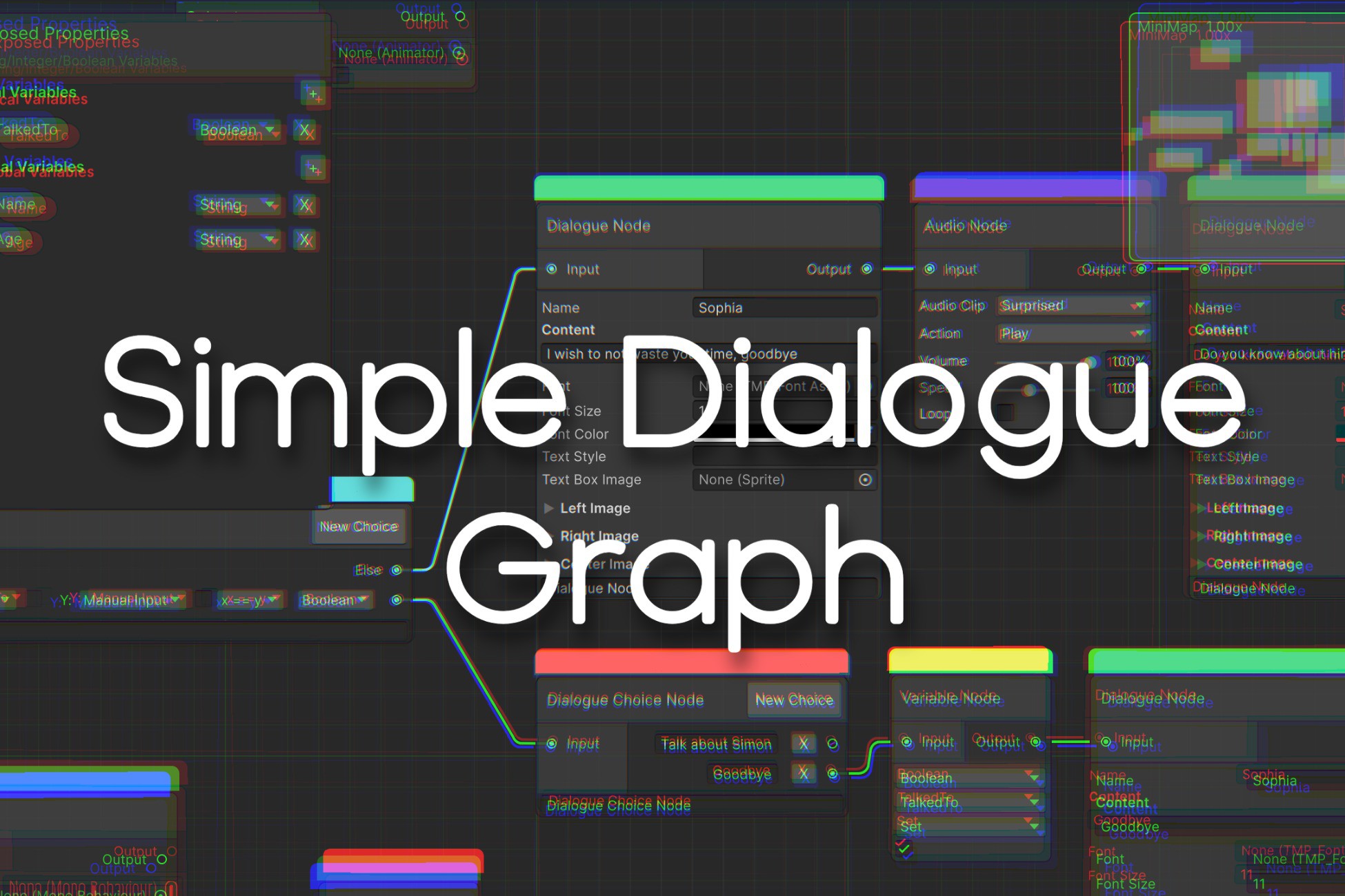 Simple Dialogue Graph | Visual Scripting | Unity Asset Store