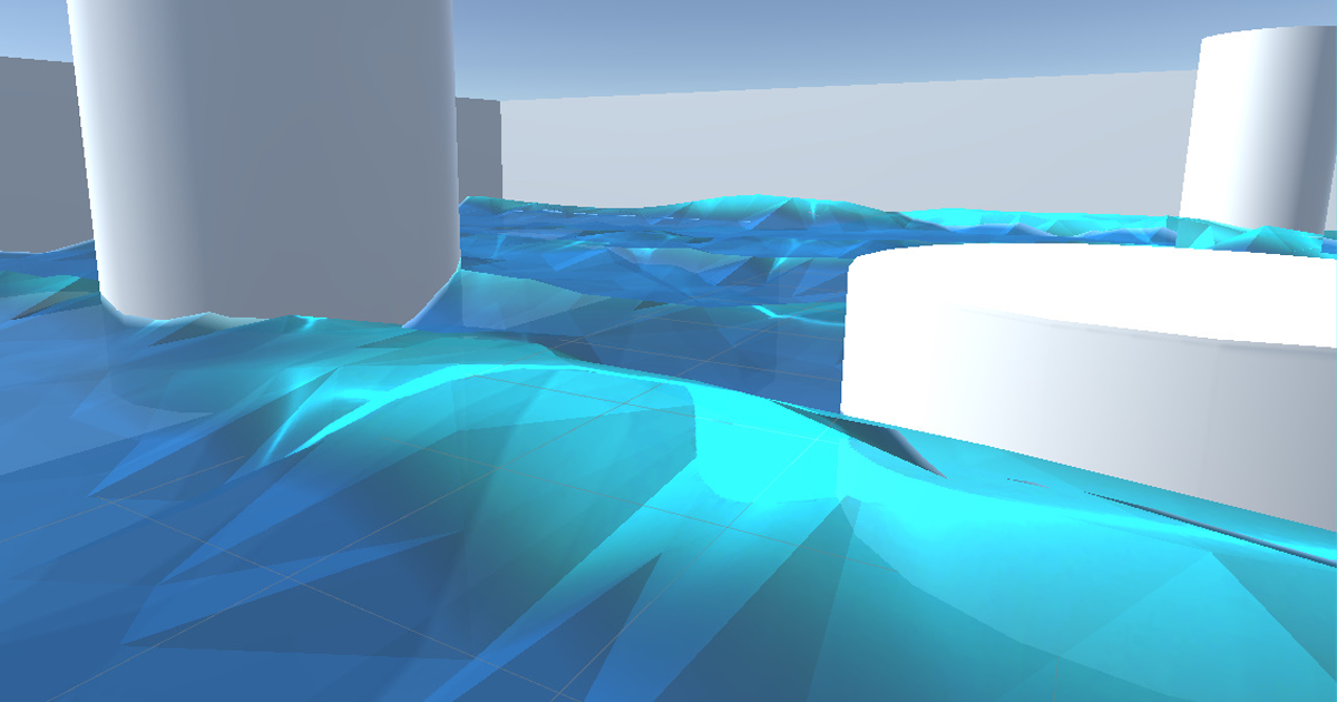 Lowpoly waves and water | 2D Water | Unity Asset Store