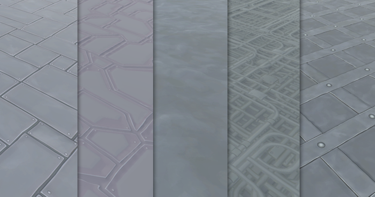 Cartoon Metal Textures | 2D Metals | Unity Asset Store