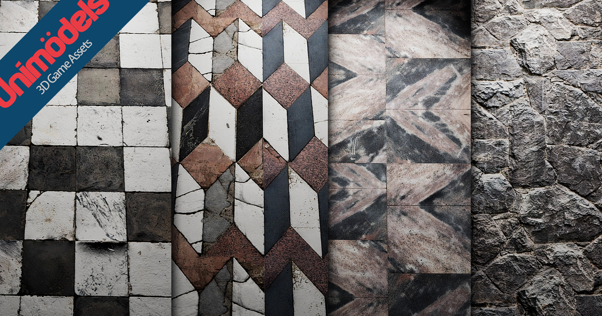 Floors and Walls Vol. 6 textures photoscanned | 2D Textures & Materials ...