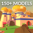 Low Poly Arabian City Pack