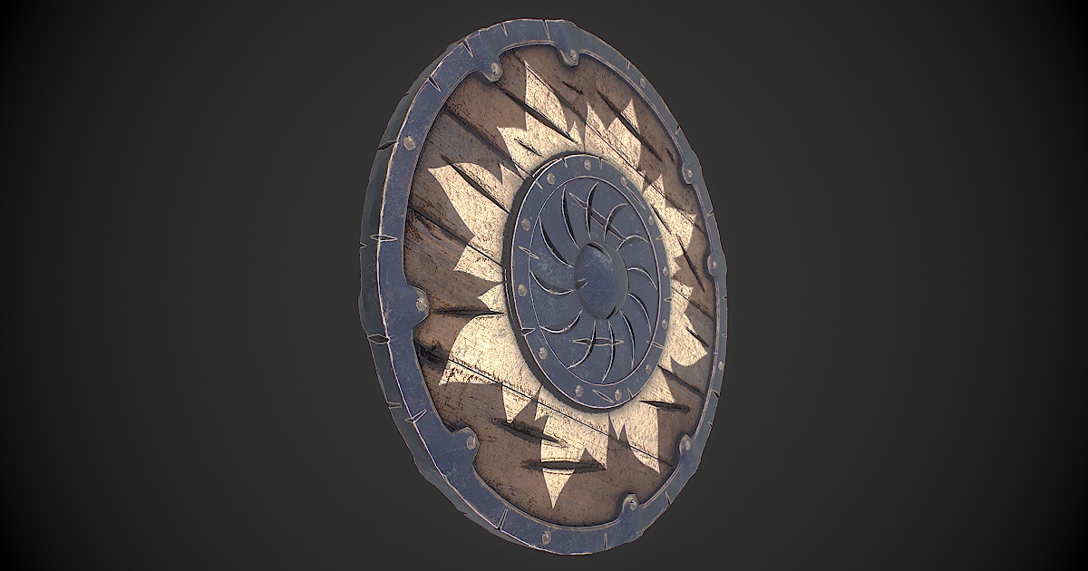 Unity Shield Model Viking_shield | 3D 무기 | Unity Asset Store
