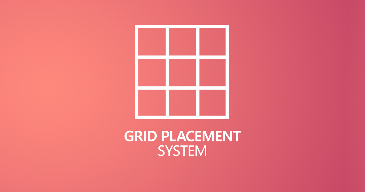 Grid Placement System | Game Toolkits | Unity Asset Store