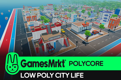 POLYCORE - Low Poly City Life