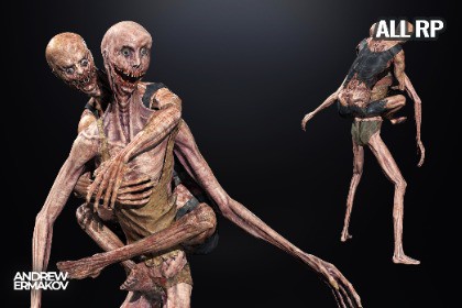 Monster10 - "Dad and Son, Rednecks, Zombies"