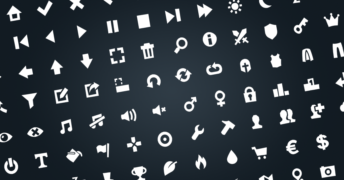 Simple Vector Icons | 2D Icons | Unity Asset Store