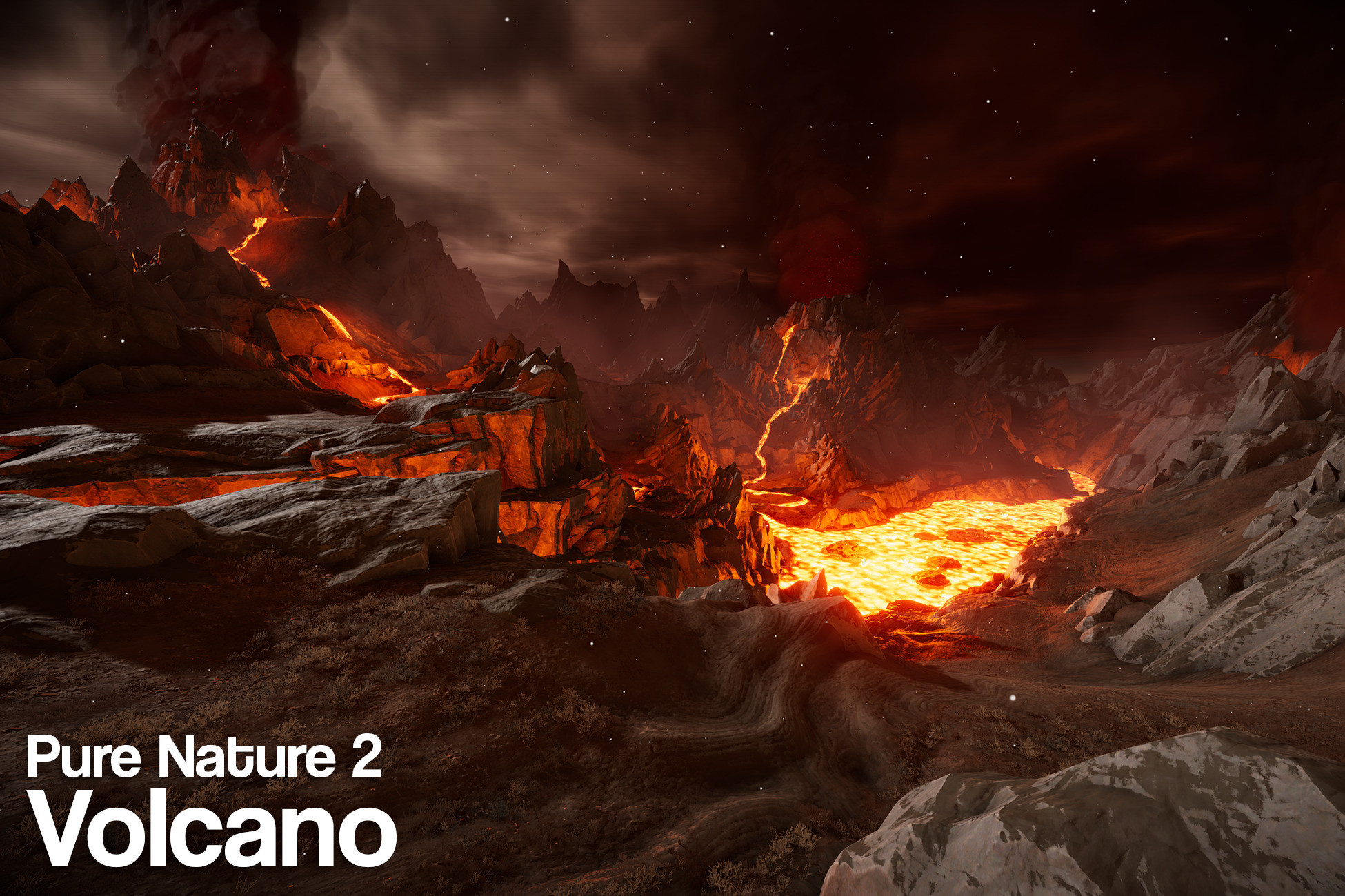 Pure Nature 2 : Volcano | 3D Environments | Unity Asset Store
