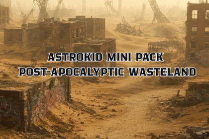 Astrokid Mini Pack - Post-Apocalyptic Wasteland Loops