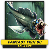 Fantasy Fish 08 - Aqua Life - Underwater Creature - #49