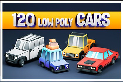 Low Poly Vehicle Collection 3