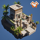 Egyptian Palace | Ancient Egypt Lite – Free 3D Assets