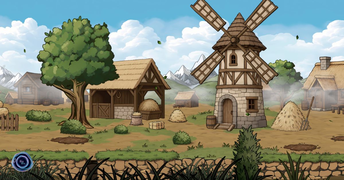 2D Platformer Village