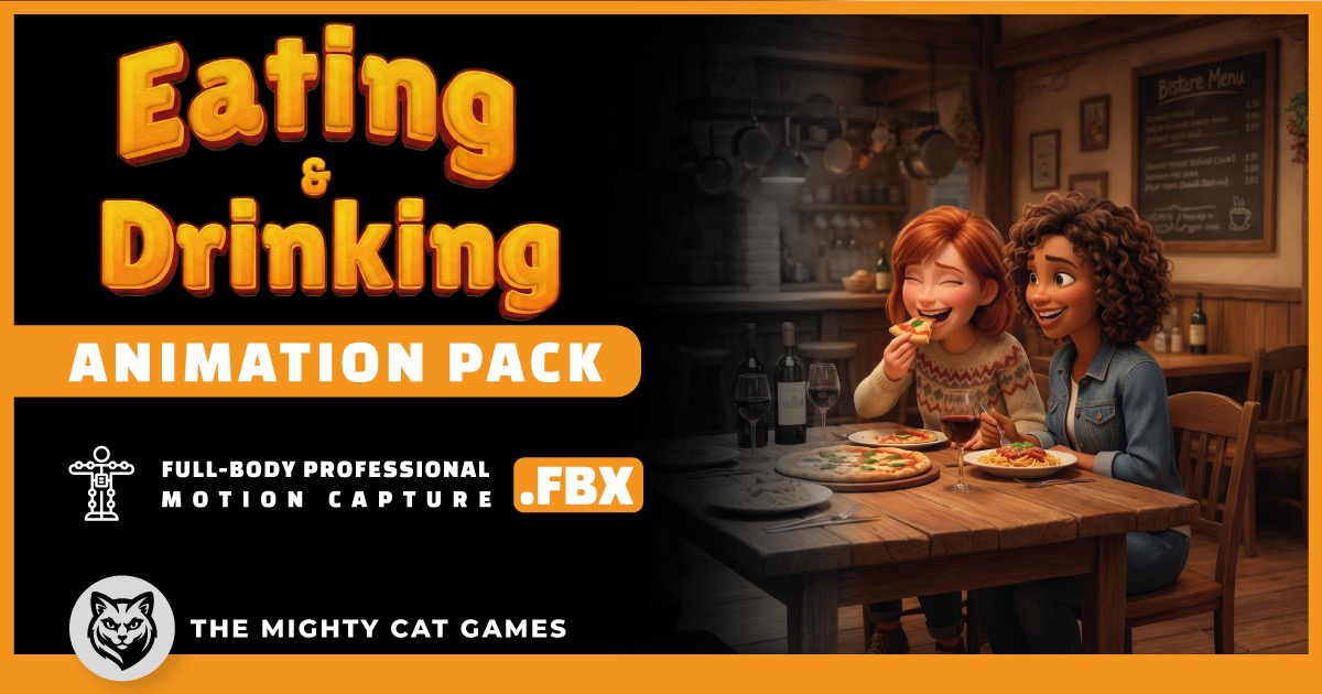 Eating and Drinking Animation Pack | 3D Animations | Unity Asset Store