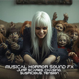 Musical Horror Sound Effects - Jump Scares, Chasing, Suspicious, Tension