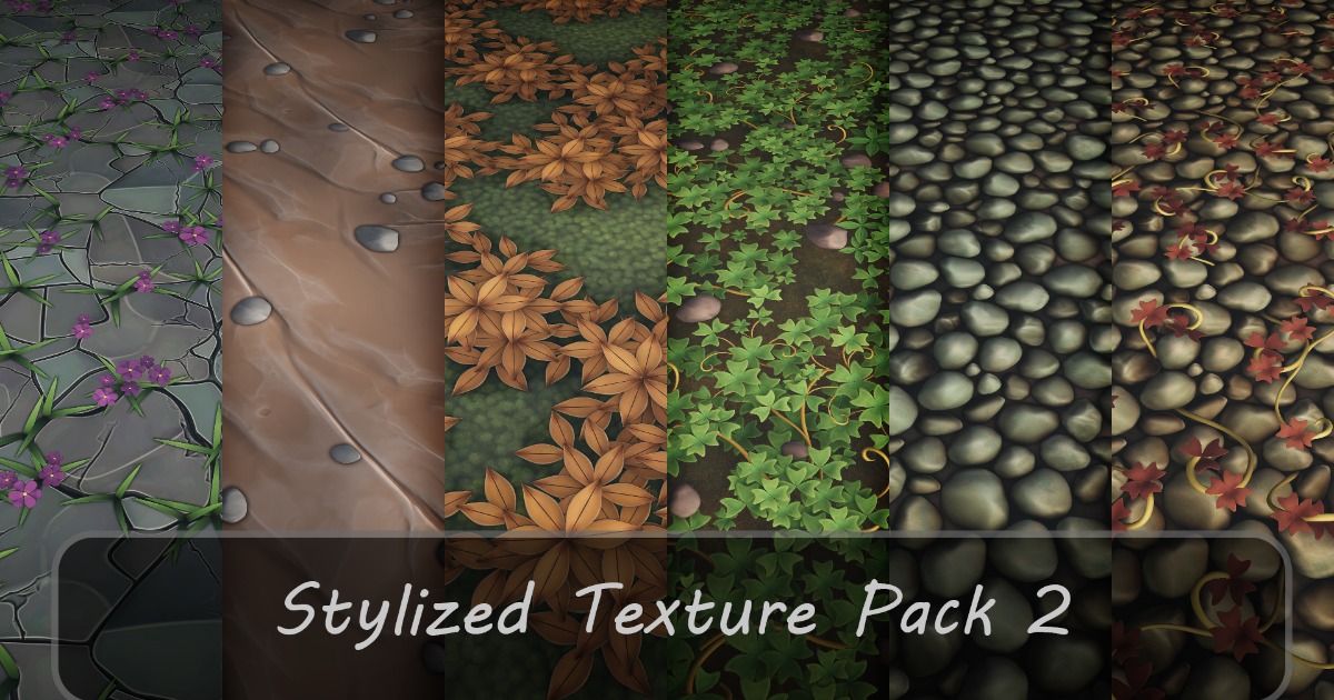 Texture Unity 2d Stylized Texture Pack 2 | 2D Textures & Materials | Unity Asset Store