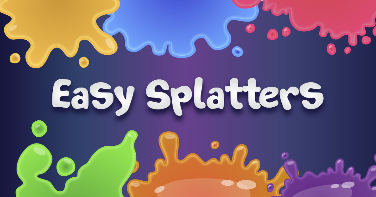 Easy Splatters | Particles/Effects | Unity Asset Store