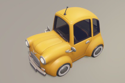 Mochi - Cute Cartoon Car