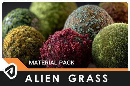 Alien Ground Materials - Grass