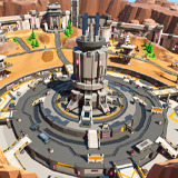 LowPoly Sci-Fi Battle Arena