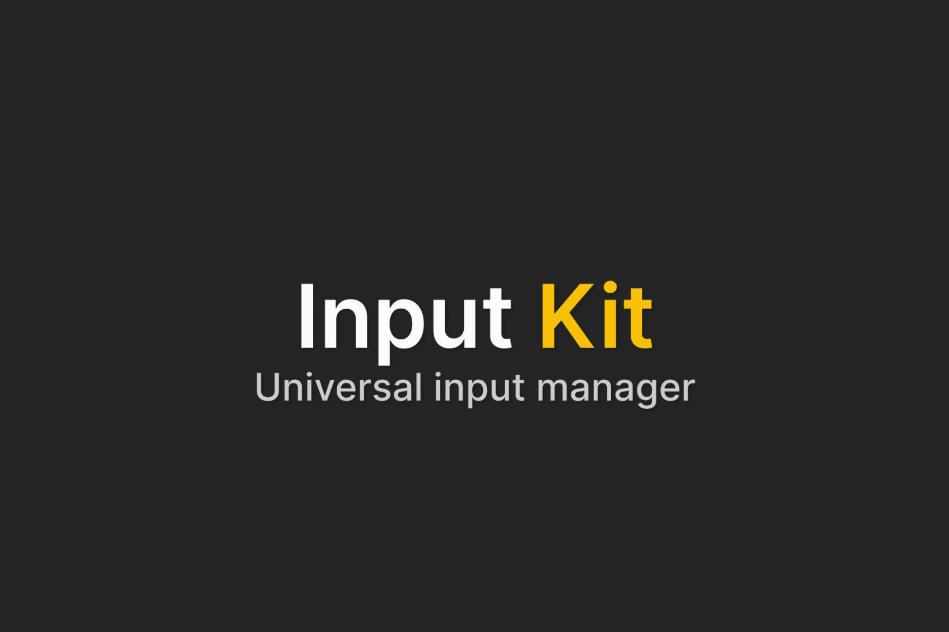 New Inputs Input Kit: Universal Input Manager | Utilities Tools | Unity Asset Store