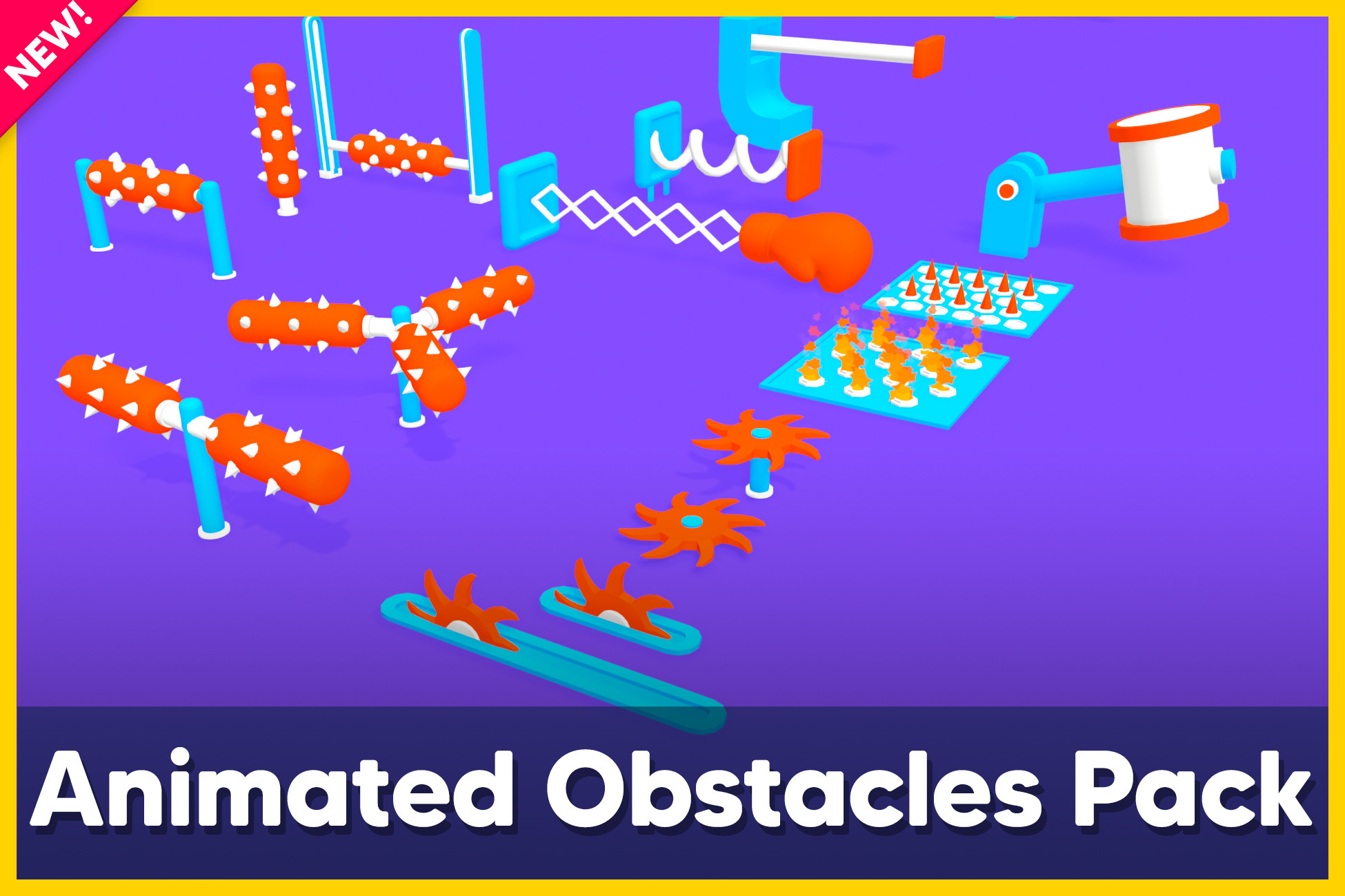 Hyper Casual Obstacles Pack | 3D Environments | Unity Asset Store