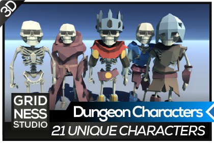Dungeon Pack - Characters