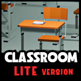 Low Poly Classroom - Lite