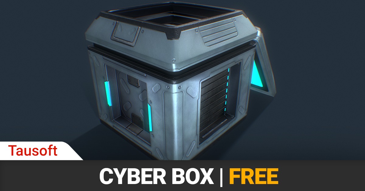 Cyber Box | 3D Sci-Fi | Unity Asset Store