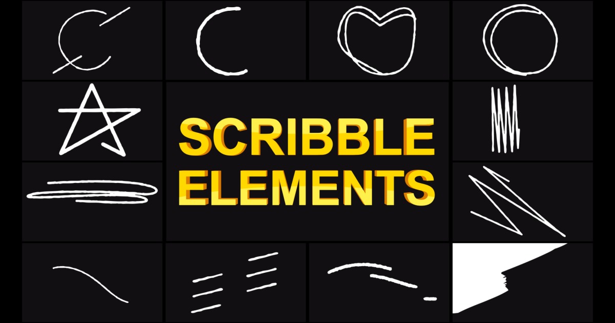 Scribble Elements 02 | VFX | Unity Asset Store
