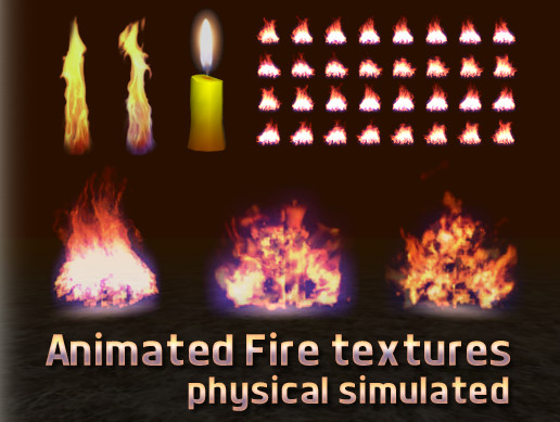 Animated Fire Textures | 2D Textures & Materials | Unity Asset Store