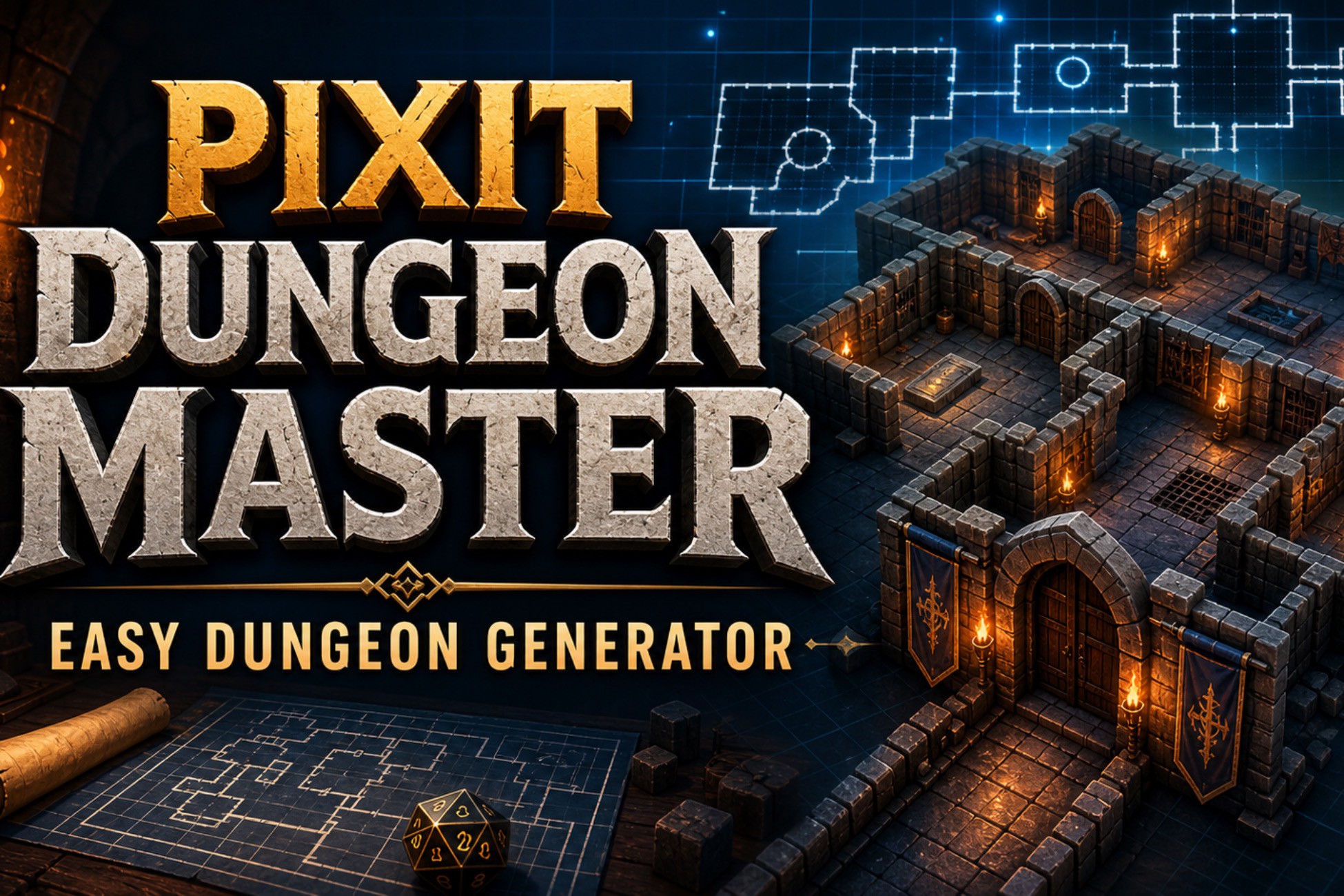 Pixit DungeonMaster Generator | Game Toolkits | Unity Asset Store