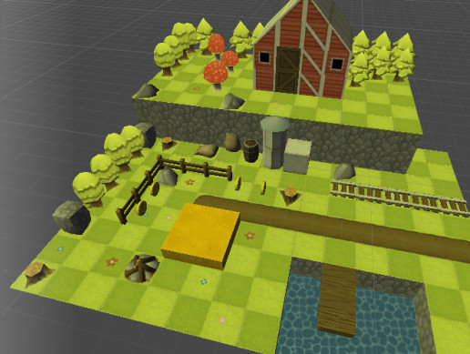 Cute Modular Cartoon Assets | 3D 梦幻 | Unity Asset Store