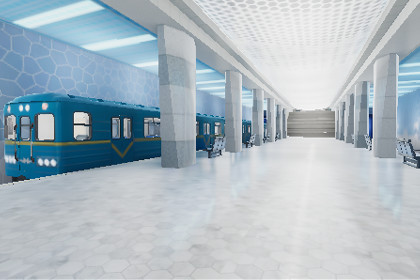 Subway Station Environment 01
