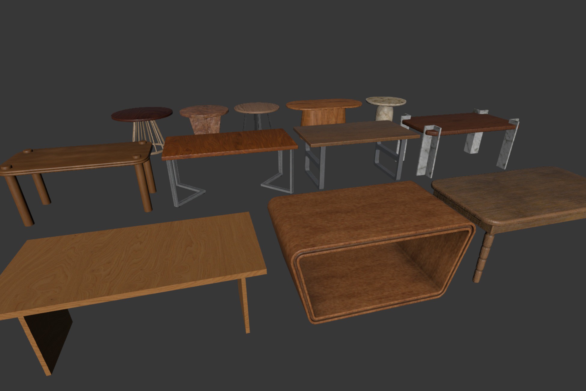 3D Tables | 3D Interior | Unity Asset Store