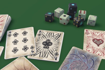 Dice And Card [+Template]